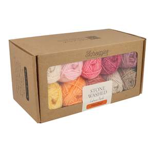 NEW Scheepjes Stone Washed colour pack 10x25g - Manifest