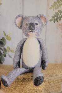 Knitted Animal Toys by Louise Crowther - Poppy the Koala Kit