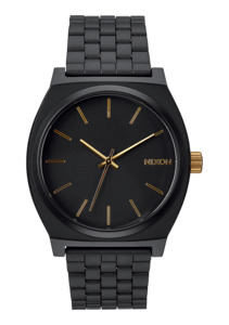 Mens Best Selling Watches: Time Teller - Matte Black / Gold