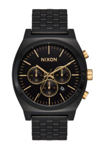 Time Teller Chrono - Black / Black / Gold