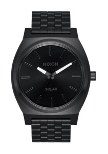 Time Teller Solar - All Black / White