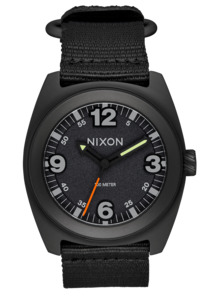 Mens Black Watches: Clutch 42 - All Matte Black / Black