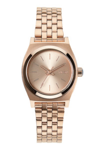 Mens Rose Gold Watches: Small Time Teller - All Rose Gold