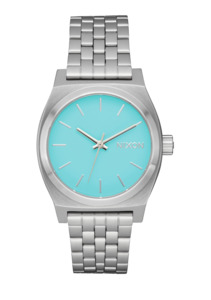 Womens Classic Watches: Medium Time Teller - Silver / Turquoise