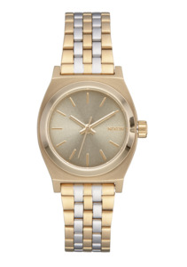 Small Time Teller - Lt Gold/Silver/Vintage White