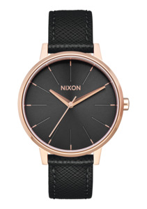 Kensington Leather - Rose Gold / Black