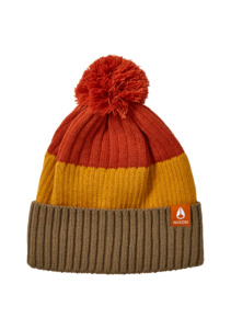 Schrader Pom Beanie - Vintage Orange Multi