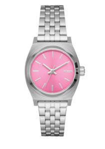 Small Time Teller - Silver / Pink