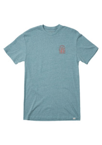Temple T-Shirt - Heather Pacific