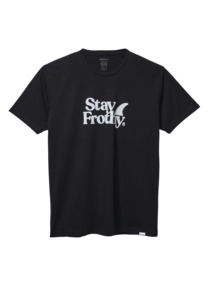 Stay Frothy Repreve® T-Shirt - Black / White
