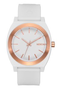 Time Teller OPP - White / Rose Gold