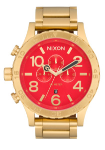 Mens Watches: 51-30 Chrono - Gold / Red