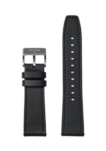 23mm Horween Leather Band - Black