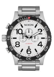 Mens Watches: 51-30 Chrono - Silver / White Lume