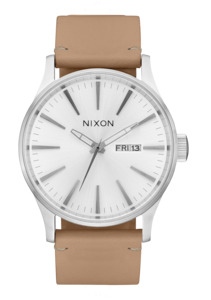 Sale: Sentry Leather - All Silver / Tan