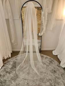 Veils: Long Seamed Edge Veil