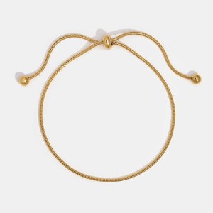 Bridal Jewellery: Madison Gold Chain Bracelet