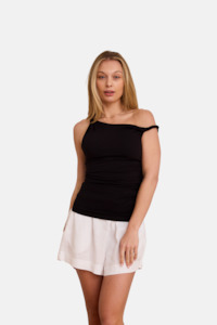 Caitlin Crisp: Twister Tank | Black