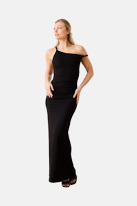 Caitlin Crisp: Twister Tank Dress | Black