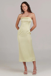 Charlie Holiday: Sinead Midi Dress | Lemon
