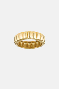 Porter Jewellery: Caterpillar Ring | Gold Plated
