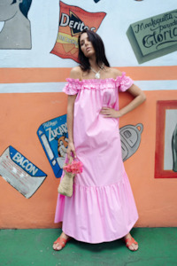 Ljc: Fae Dress | Soft Pink