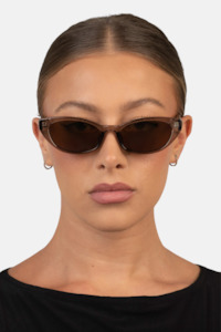 Eyewear: Shona | Trans Olive/Brown