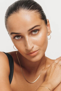 Sphinx 2mm Snake Chain Necklace | Gold