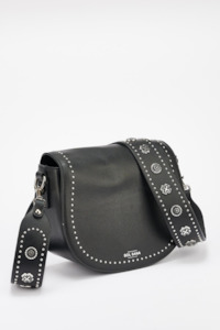 Sol Sana: Saddle Bag | Black Silver