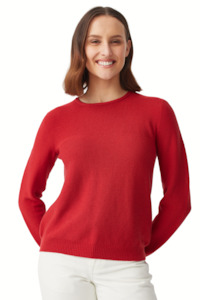 Untouched World: Stitch Sweater | Pomegranate