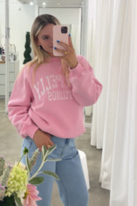 Ena Pelly: Vintage Sport Sweatshirt | Washed Pink