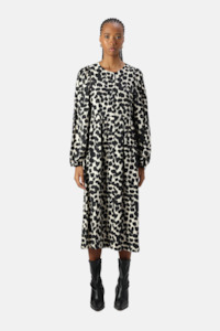 Dresses 1: MSCH Ottelie Karalynn Long Dress | Oatmeal Animal