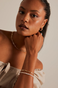 Jewellery 2: Paper Clip Gold Bracelet