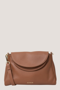 Saben: Beckett Shoulder Bag | Tan Luxe