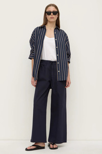 Assembly: Bobbie Twill Midrise Pant | Navy