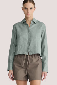 Iona Linen Shirt | Fennel