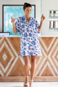 Rosa Shift Dress | Jardn Print