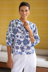 Rosa Blouse | Jardn Print