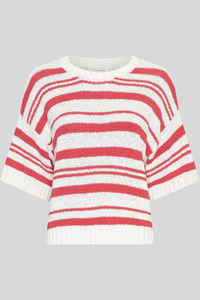 Bestsellers: MSCH Hannalie 2/4 Pullover | Egret/Rose Red