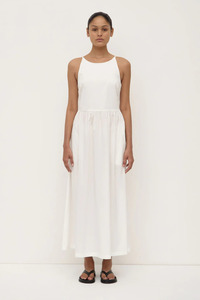 Posie Midi Dress | White