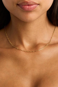 By Charlotte: 18k Gold Vermeil 18" Link Chain Necklace