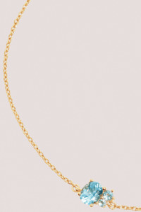By Charlotte: 18k Gold Vermeil Kindred Birthstone Bracelet - December