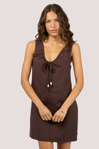 Mini Dresses: Lenni Mini Dress | Choc