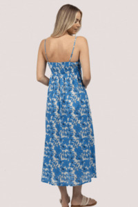 Fleur Sway Dress | Blue Stone