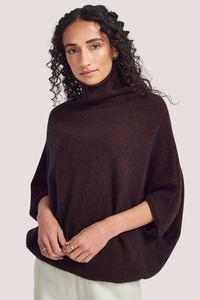 Untouched World: Air Cape Sweater | Cacao