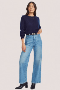 Muse Sweater | Deep Ocean