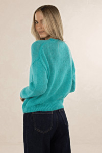 Emmy Mohair Jumper | Lagoon