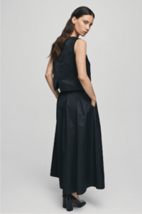 Shorts And Skirts: MSCH Javeria Camilla Skirt | Black