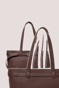 Tabby Shoulder Bag | Black + Bronze