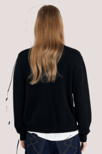 Karen Walker Fragrance: Elodie Cardigan | Black